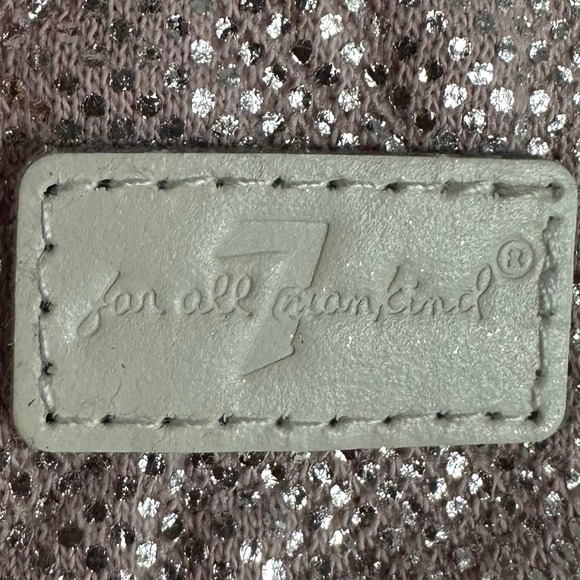 NWT, 7 For All Mankind Girl’s XL Pink Puff Quilted Shimmery Dress - Picture 8 of 11